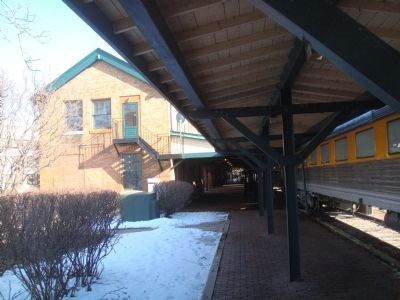 Milwaukee Road Depot image. Click for full size.