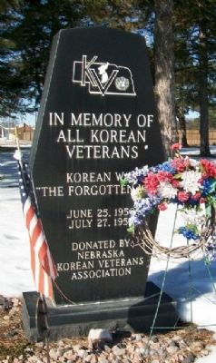 Korean War Veterans Memorial (front) image. Click for full size.