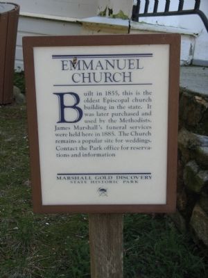 Emmanuel Church Marker image. Click for full size.