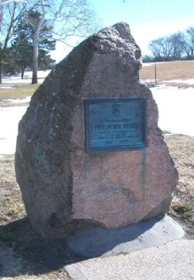 Commemorating Loup Fork Ferry Marker. Click for full size. Commemorating Loup Fork Ferry Marker image. Click for full size.