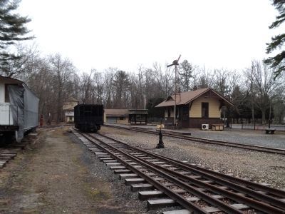 Freneau Station at the NJ Museum of Transportation. Click for full size. Freneau Station at the NJ Museum of Transportation image. Click for full size.