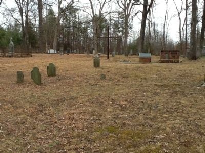 Approaching the graves of Squire and Sarah Boone image. Click for full size.