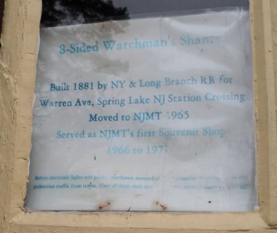 3-Sided Watchman’s Shanty Marker. Click for full size. 3-Sided Watchman’s Shanty Marker image. Click for full size.