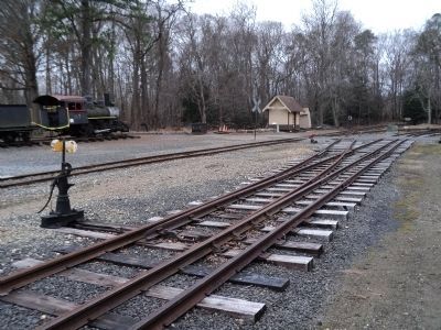 Modern Railroad Tracks image. Click for full size.