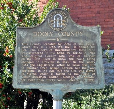 Dooly County Marker image. Click for full size.