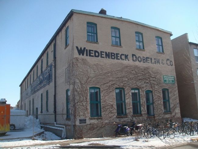 Wiedenbeck-Dobelin Warehouse Marker image. Click for full size.