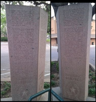 The Dawson Expedition / Historic Oak Tree Marker. Click for full size. The Dawson Expedition / Historic Oak Tree Marker image. Click for full size.