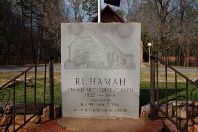 Ruhamah United Methodist Church Marker image. Click for full size.