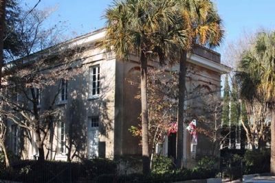 St. Stephen's Episcopal Church and Marker seen along Anson Street. Click for full size. St. Stephen's Episcopal Church and Marker seen along Anson Street image. Click for full size.