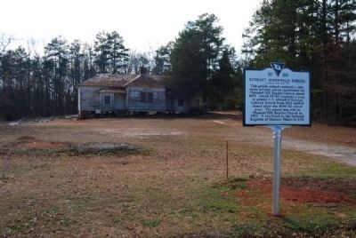 Retreat Rosenwald School and Marker image. Click for full size.