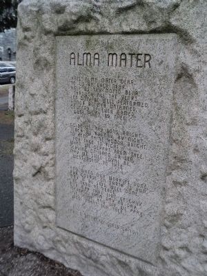 Alma Mater Marker image. Click for full size.