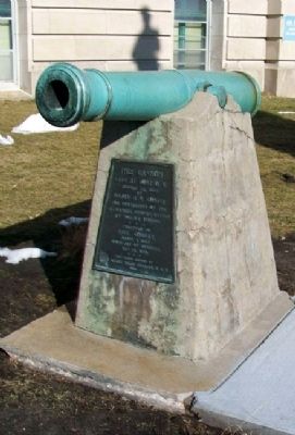 Fort O. K. Cannon and Marker image. Click for full size.