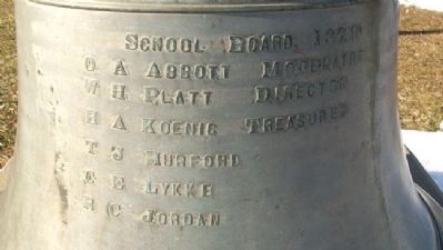 Grand Island Public School Board on Bell image. Click for full size.