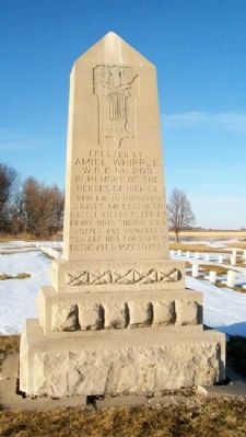 Amiel Whipple W.R.C. Civil War Memorial. Click for full size. Amiel Whipple W.R.C. Civil War Memorial image. Click for full size.