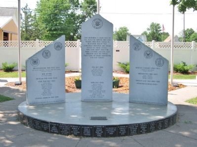 Augusta Veterans Memorial image. Click for full size.