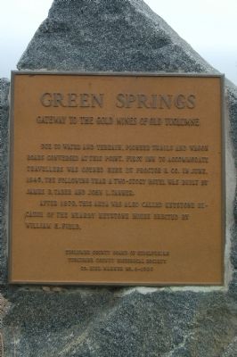 Green Springs Marker image. Click for full size.