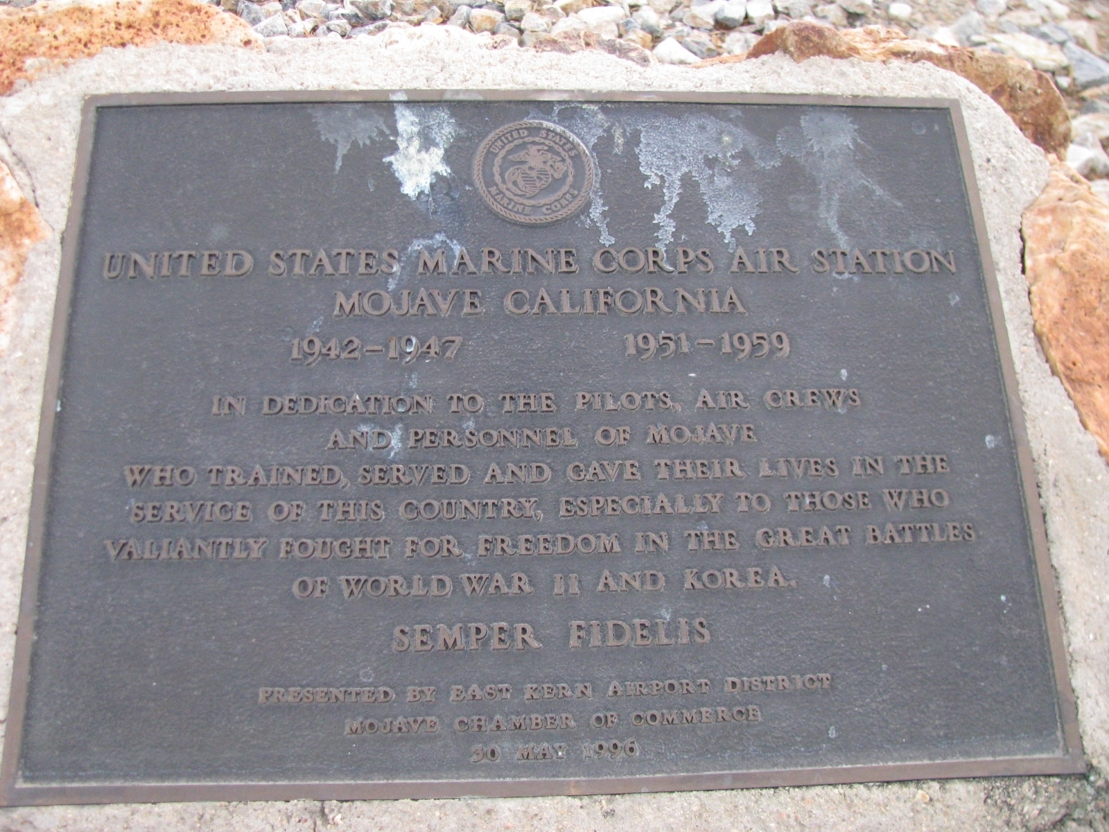 United States Marine Corps Air Station Marker