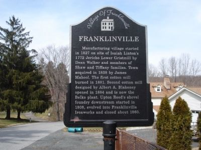 Franklinville Marker image. Click for full size.