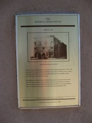 The Imperial Opera House Marker image. Click for full size.
