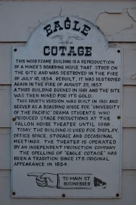 Eagle Cotage Marker image. Click for full size.
