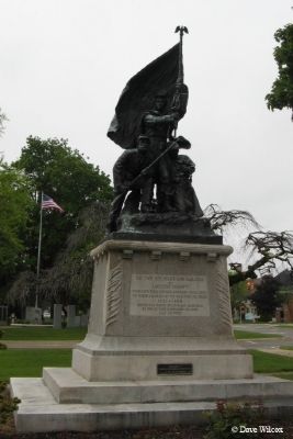 Soldiers' and Sailors' Monument Marker image. Click for full size.