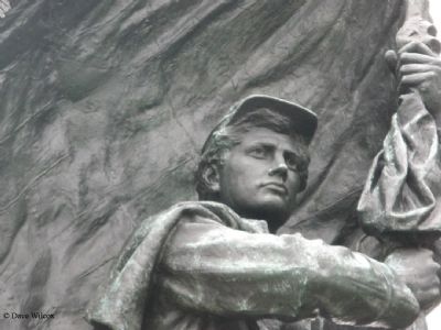 Soldiers' and Sailors' Monument Marker image. Click for full size.
