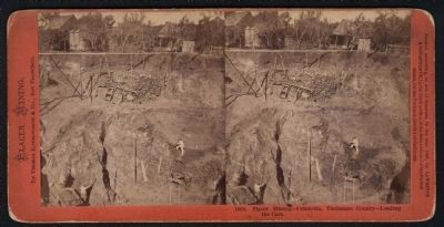 Placer Mining is Columbia circa 1860s. image. Click for full size.