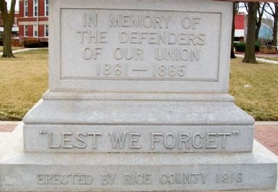 Civil War and Veterans Memorial image. Click for full size.