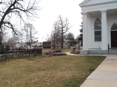 Marker at Saint James Church image. Click for full size.