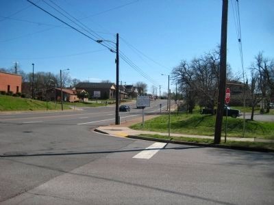 Schofield's Jump-Off Line Marker. Click for full size. Schofield's Jump-Off Line Marker image. Click for full size.