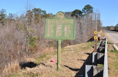 The Luther Story Bridge Marker image. Click for full size.
