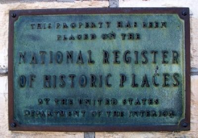 Brown Grand Theatre NRHP Marker image. Click for full size.