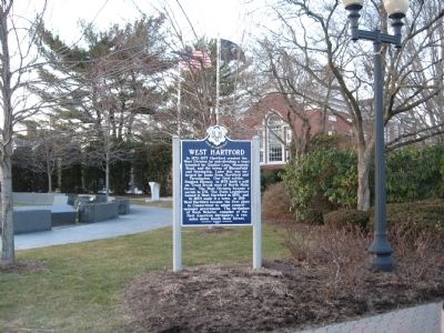 West Hartford Marker. Click for full size. West Hartford Marker image. Click for full size.