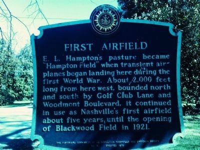 First Airfield Marker image. Click for full size.