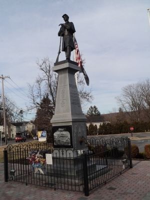 Hackettstown Civil War Monument image. Click for full size.