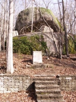 The Battle of the Hanging Rock Marker image. Click for full size.