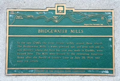 Bridgewater Mills Marker image. Click for full size.