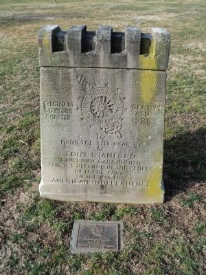 Fort Stamford Marker image. Click for full size.