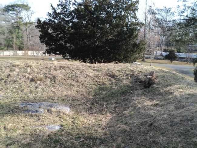 Remains of Fort Stamford. Click for full size. Remains of Fort Stamford image. Click for full size.