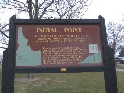 Initial Point Marker image. Click for full size.