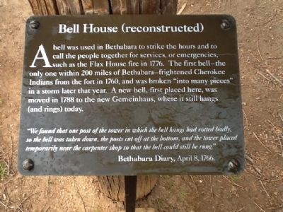 Bell House Marker image. Click for full size.