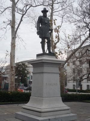 Gen. John A. Rawlins Memorial. Click for full size. Gen. John A. Rawlins Memorial image. Click for full size.