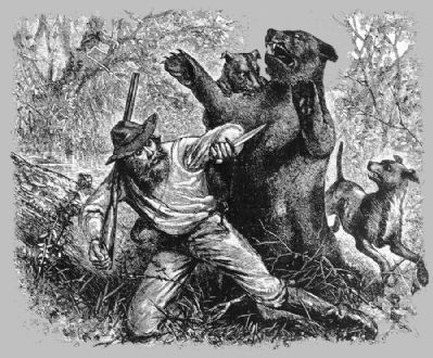 Mountain Charlie's Bear Fight. Click for full size. Mountain Charlie's Bear Fight image. Click for full size.