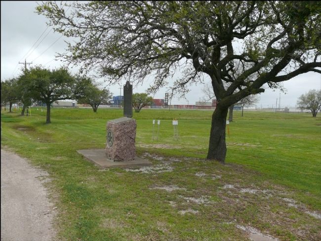 Battle of San Jacinto Markers. Click for full size. Battle of San Jacinto Markers image. Click for full size.