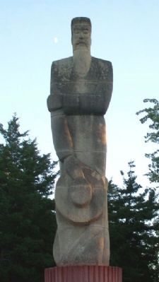 Mennonite Settler Statue image. Click for full size.