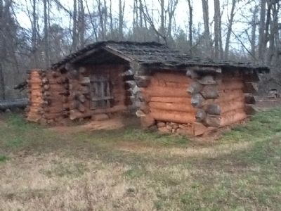 Store House, Shed and Lodging For Strangers 1754 Marker image. Click for full size.