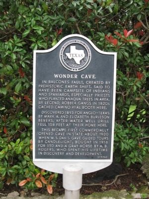 Wonder Cave Marker image. Click for full size.