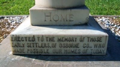 Osborne County Pioneers Memorial image. Click for full size.