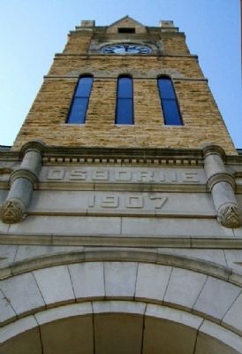Osborne County Courthouse Tower image. Click for full size.