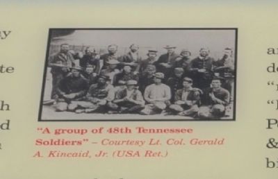 "A group of 48th Tennessee Soldiers" image. Click for full size.
